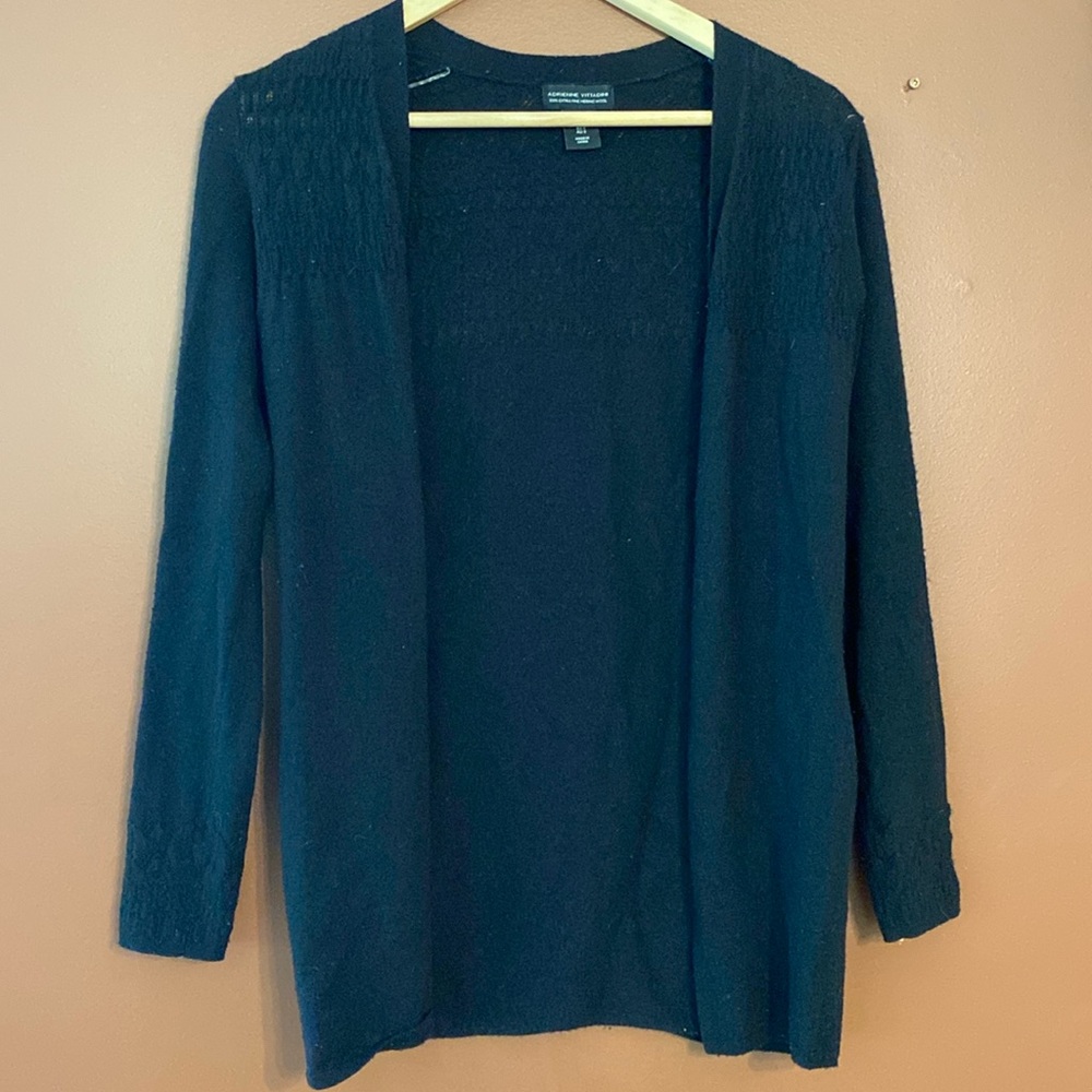 Adrienne Vittadini 100% extra fine Merino wool sweater in size small.